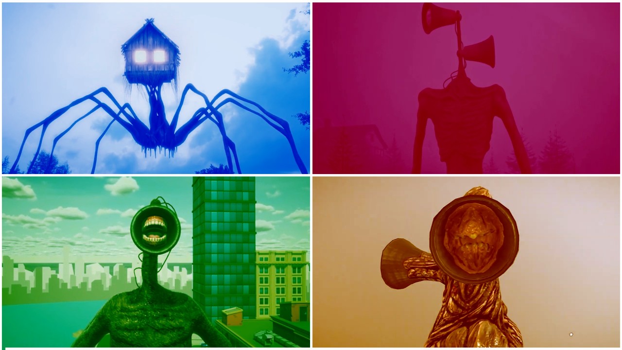 Siren Head Hause Head Megamix MegaBattle #2