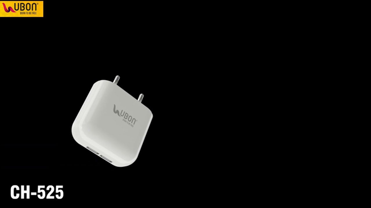 UBON CH-525 NEW CHARGER LAUNCHING DUEL USB 