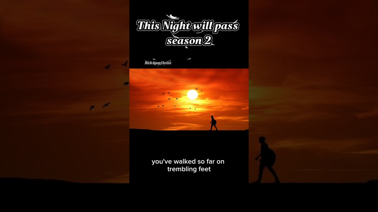 This Night Will Pass, healing ballad, night comfort song, you are not alone, Rich-kpop