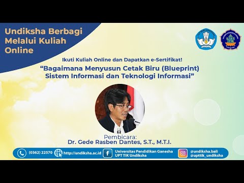 Bagaimana Menyusun Cetak Biru (Blueprint) Sistem Informasi dan Teknologi Informasi