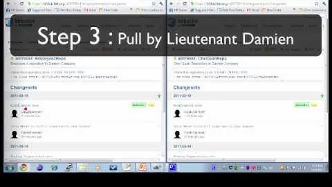 DVCS: Demonstration Delta - Organisation: Pull Only Model
