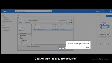 How to drag and drop files in Box @BoxHQ