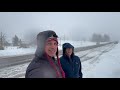 Snowstorm Sierra Nevada Mountains Mt. Rose Highway