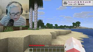 81-Year-Old Showing My Minecraft World