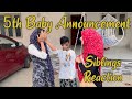 🤰Telling My Kids "Am Pregnant"Surprise Emotional Pregnancy Announcement/kids reaction🙄😆/Silu Talks