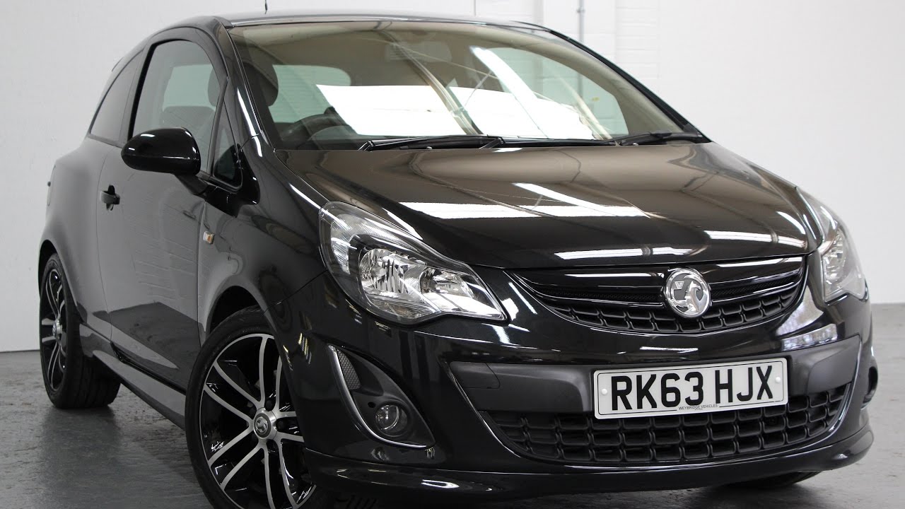 Opel corsa black