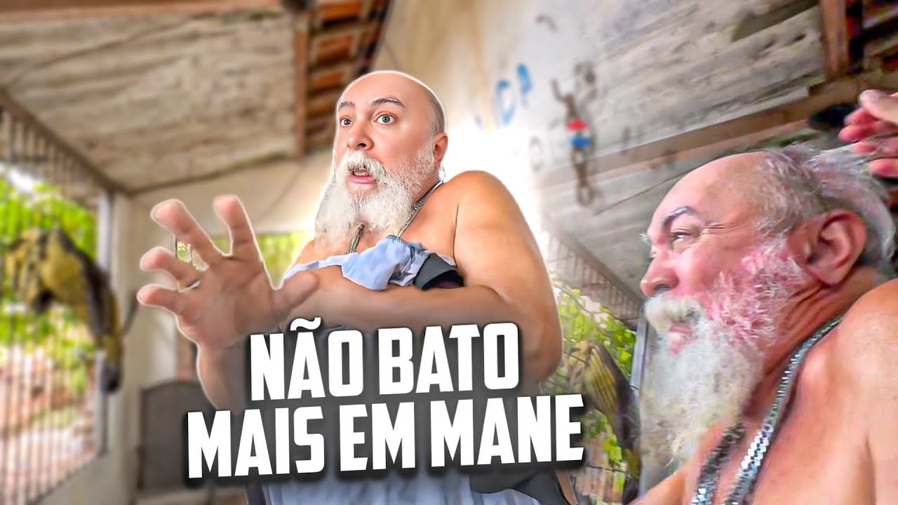 LUIZ DO SOM TOMOU BANHO E DISSE NÃO BATER MAIS EM MANETIKIN | LUIZ DO SOM