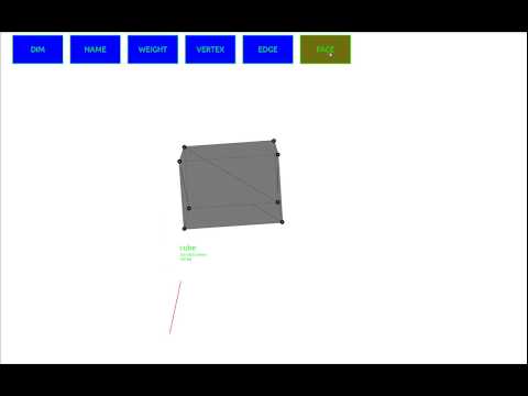 Test gui for object highlighting