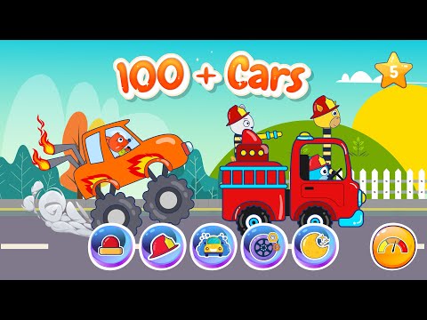 ¡Juegos de coches para niños! Carreras divertidas