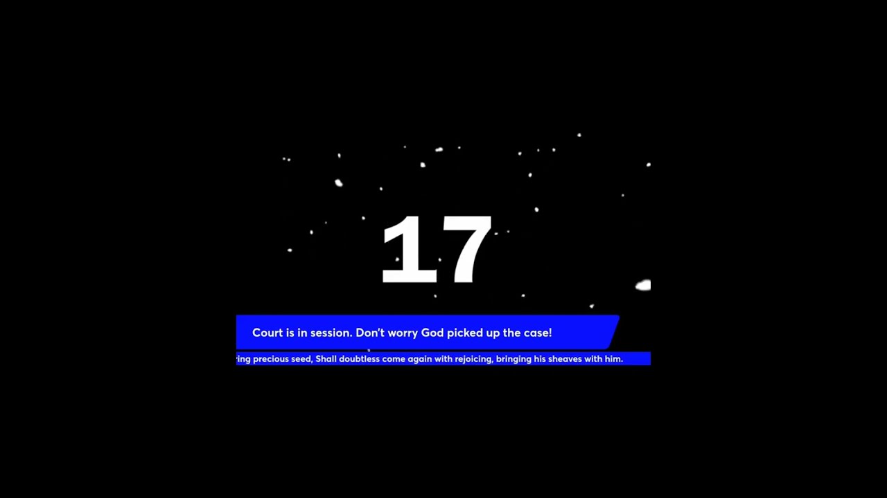 Court is in Session,  The judgment of God