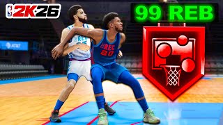 6'11 MAX REBOUNDING IS A NIGHTMARE FOR REC ON NBA 2K26!
