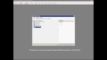 SharePoint Farm Reporter Product Tour