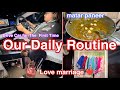 Our daily routine vlog      car dheerajpranu lovemarriage vlog