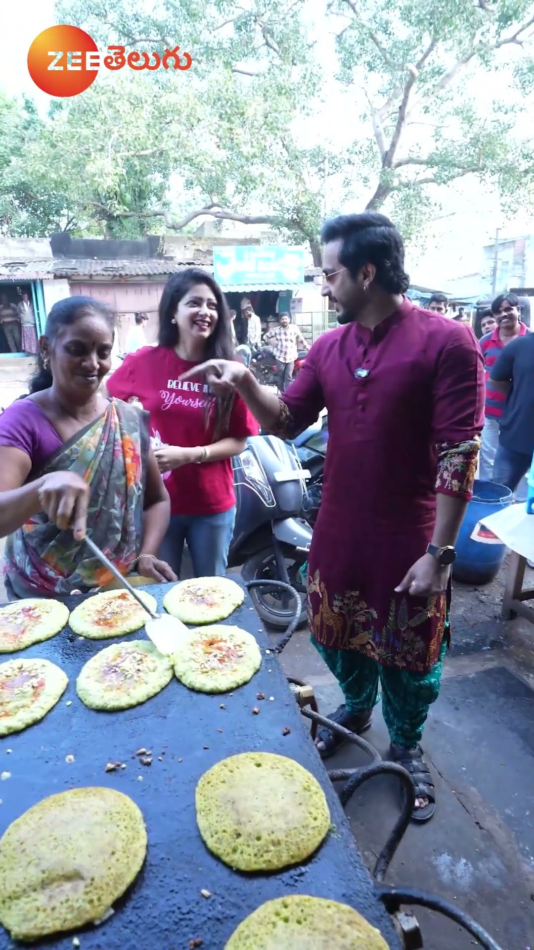 Pessarattu Hunt in Kakinada Ft. Ravi \u0026 Pallavi | Zee Telugu Social Originals