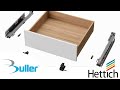 How To Install And Adjust Actro 5 Dimensional Runners For Wooden Drawers From Hettich