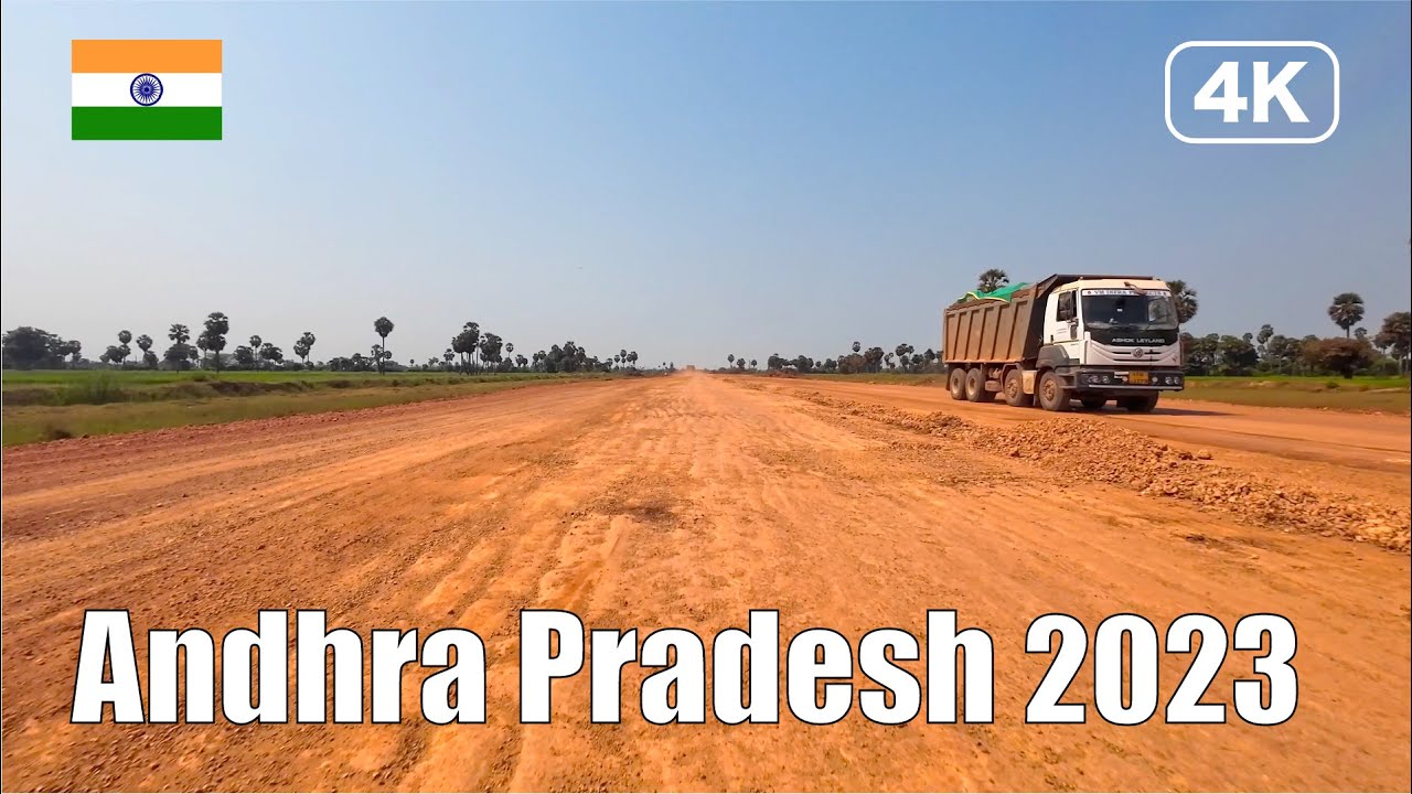 【India Drive 4K】Andhra Pradesh | Karlapaalem - Chevuru | 2023
