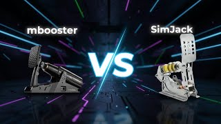 Pedal ativo Moza Mbooster vs SimJack/controladora heusinkveld ultimate 