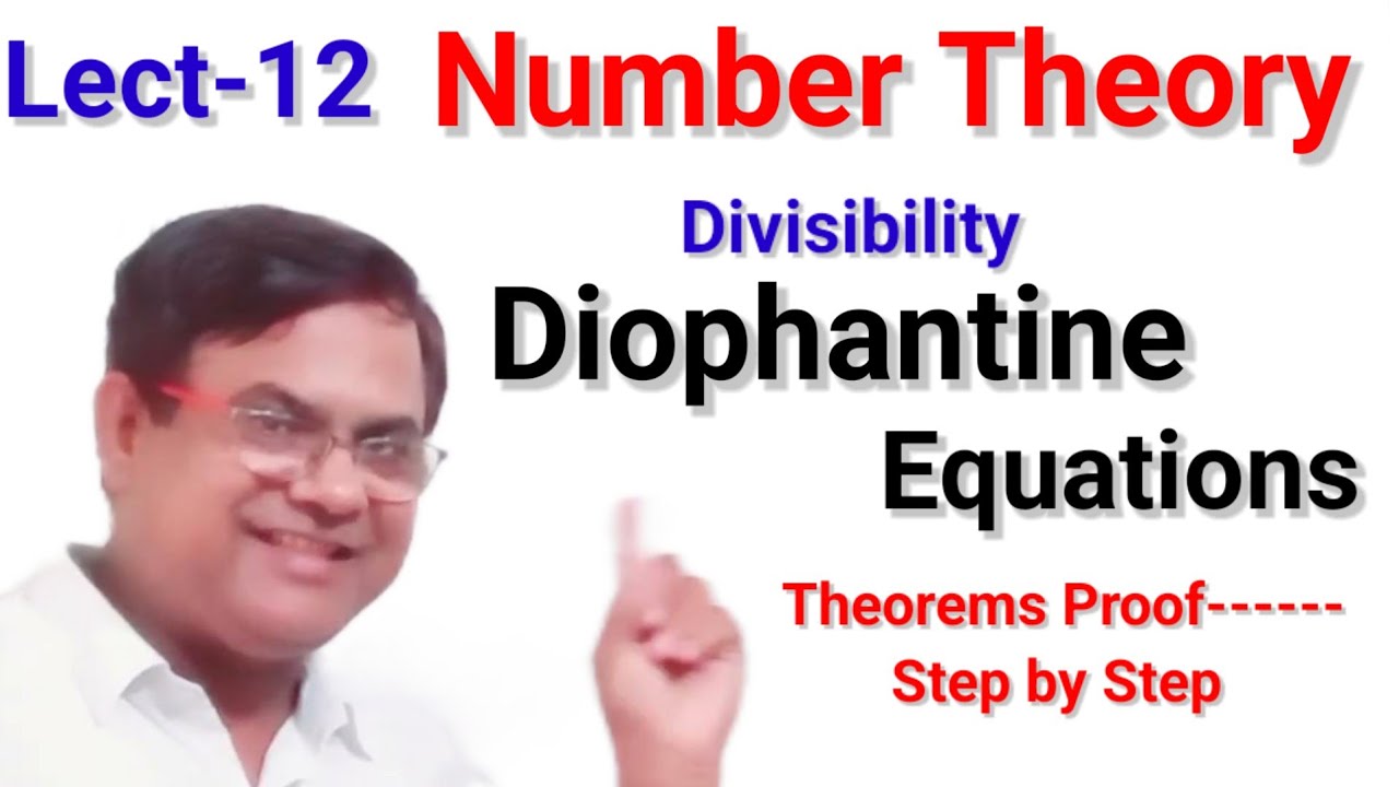 DIOPHANTINE EQUATION | Linear Diophantine Equation Number Theory