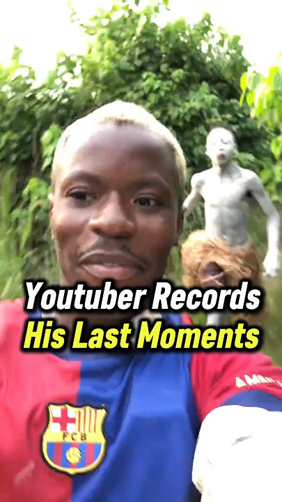 Youtuber Records His Last Moments Part 2