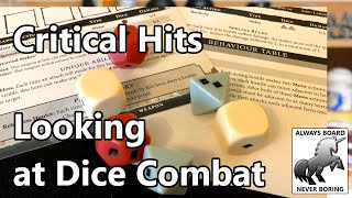 Critical Hits | Cool Combat Dice Mechanisms in Games | Cursed City, Rangers of Shadow Deep & More
