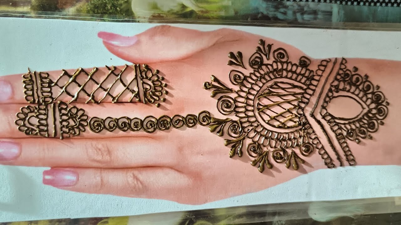 New very easy heena mahendi dising bnaye 