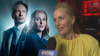 Gillian Anderson Reacts To Possible X-Files Reboot Cameo Well See Exclusive