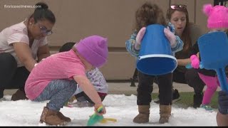 Preschoolers get 'snow day'  in Jacksonville thanks to teachers STEAM education project