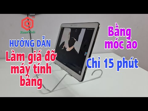 Video Hướng dẫn làm giá đỡ máy tính bảng, điện thoại bằng... - youtube