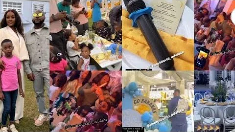 CHIOMA & Davido throw well attended Birthday Party for Ifeanyi Adeleke.