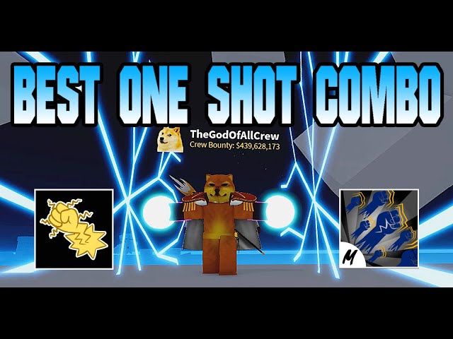 Quake 1 Shot Combo With Every Fighting Style (Blox fruits) - [Roblox] 