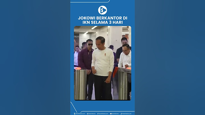 Jokowi Berkantor di IKN selama 3 Hari