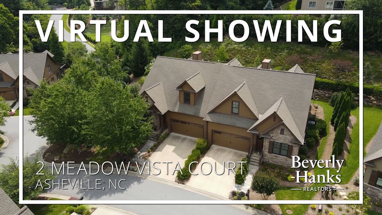 Virtual Showing 2 Meadow Vista Court, Asheville NC YouTube