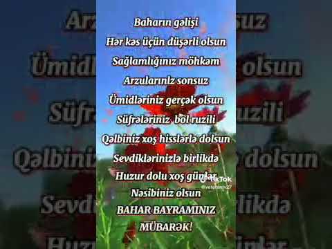 Novruz Bayraminiz Mubarek...🌹🌺☘️Whatsapp Status Yeni SoundsApp status üçün video Whatsapp video