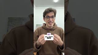 Você sabe falar corretamente as palavras SIT (sentar) e SEAT (assento) em inglês?