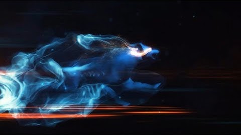 Wolf Spirit Logo Reveal Intro | Wolf Running Logo Animation