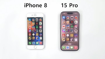 iPhone 15 Pro vs iPhone 8 - Speed Test!