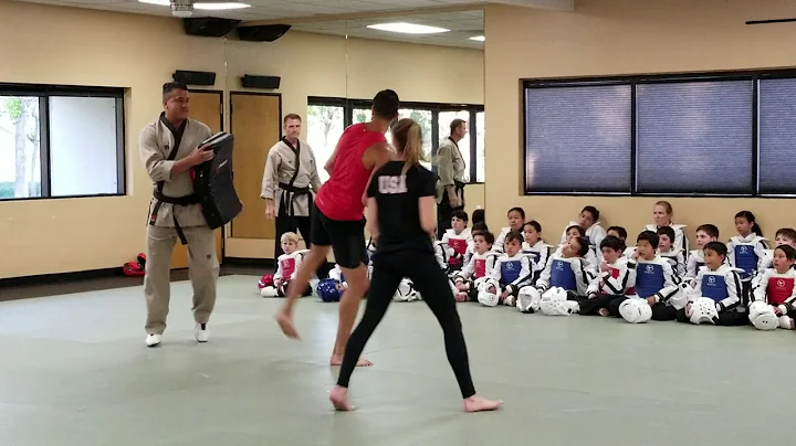 2019 04 17 Taekwondo Demonstration With Coach Jean...