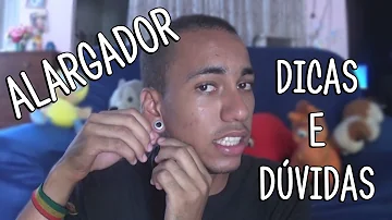 O que fazer para cicatrizar alargador?