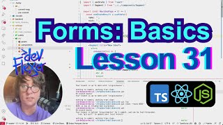 Lesson 31. Forms: Basics (TypeScript, Node.js, React)
