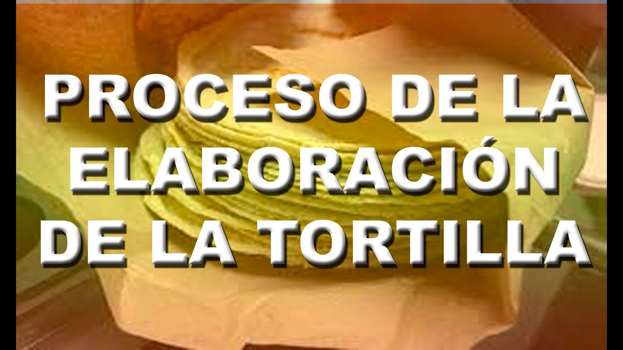Proceso de la elaboración de la tortilla - YouTube