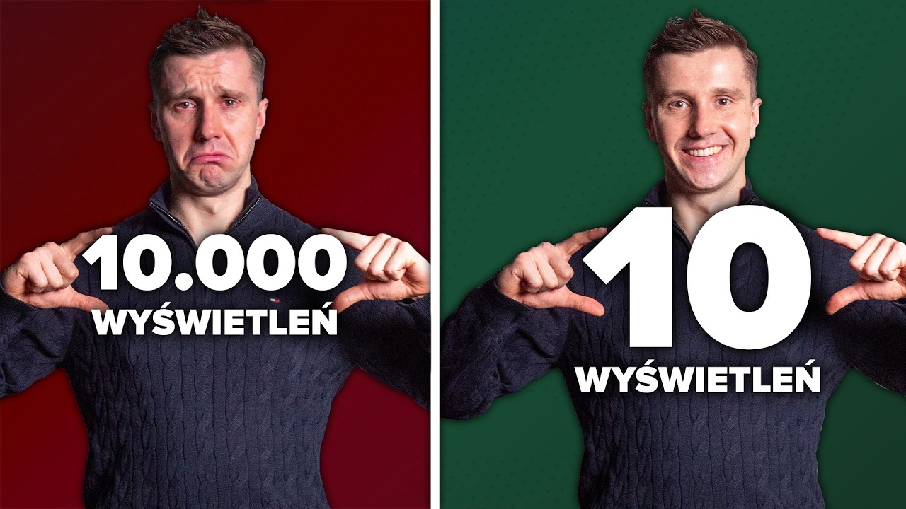 Dlaczego 10 WYŚWIETLEŃ Jest LEPSZE od 10.000 WYŚWIETLEŃ?