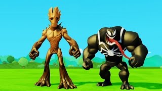 :       ,        Venom VS Groot