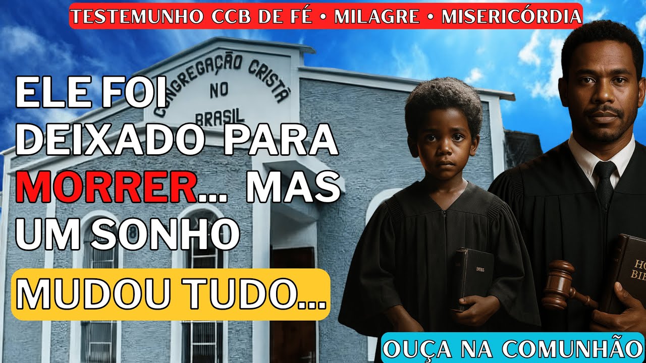 TESTEMUNHO CCB REAL | ELE FOI DEIXADO PARA MORRER… Até que Deus Usou Um Vendedor de Panos PARA... 