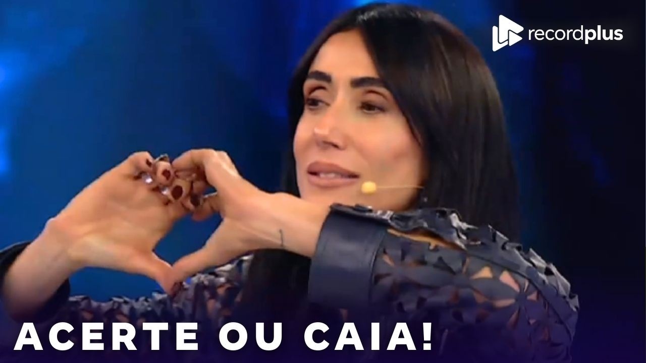 Michelle Barros recusa o Desafio Final do Acerte ou Caia! | Disponível RecordPlus