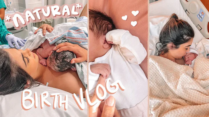 BIRTH VLOG *raw & real* // NATURAL LABOUR & DELIVE...