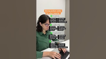 Strong action verbs for your resume
