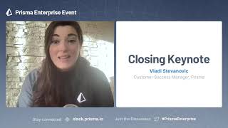 Vladi Stevanovic— Speaking at the Prisma Enterprise Event, March 25th