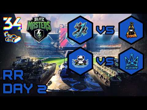 Blitz Masters Legacy NA Professionals - Round Robin, Day 2 || World of Tanks Blitz Spring 2026
