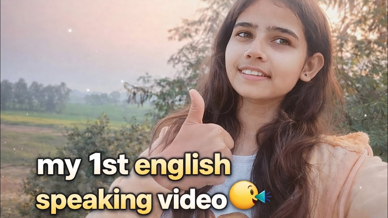 Day 1st of 'English Speaking' 🗣️