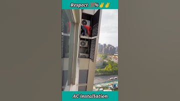 AC installation #shorts #shortvideo #viral #tranding #respect